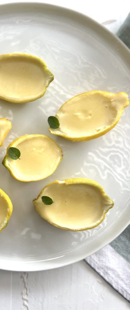Preparación paso a paso de limones rellenos con crema de limón