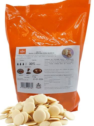 Variedad de chocolates de cobertura (negro, con leche, blanco) en forma de grageas o tabletas