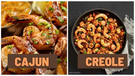 Infographic comparing Creole vs Cajun Jambalaya