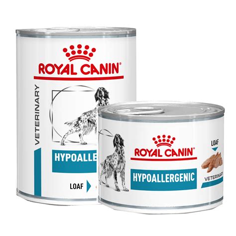 Composición de Royal Canin Hypoallergenic con énfasis en fuentes de proteína hidrolizada.