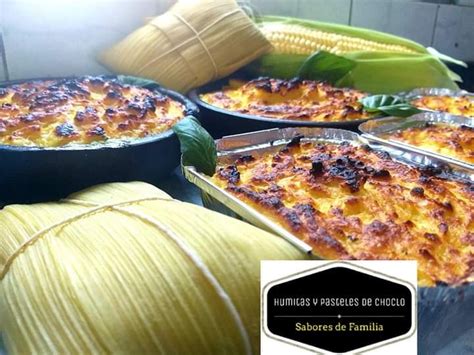 Humitas y porciones de pastel de choclo casero de Motemei Casa Taller