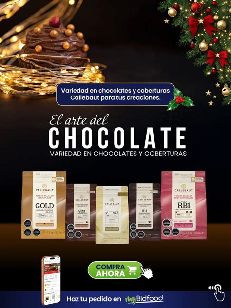 Variedad de chocolates para coberturas