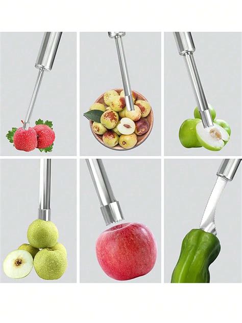Sacabocados en frutas