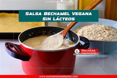 Ingredientes frescos para la bechamel vegana