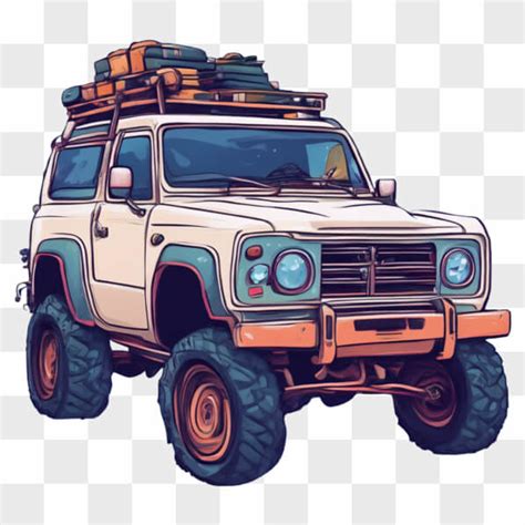 Vehículo 4x4 listo para una aventura turística