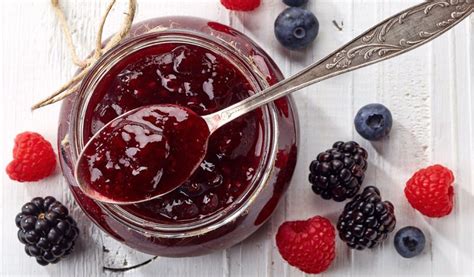 Infografía sobre la composición de la mermelada (pectina, azúcar, fruta)