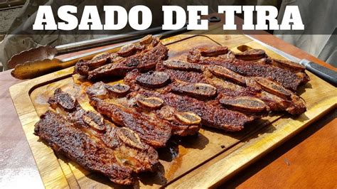 Esquema infográfico comparando diferentes grosores de tiras de asado y su relación con el tamaño del hueso