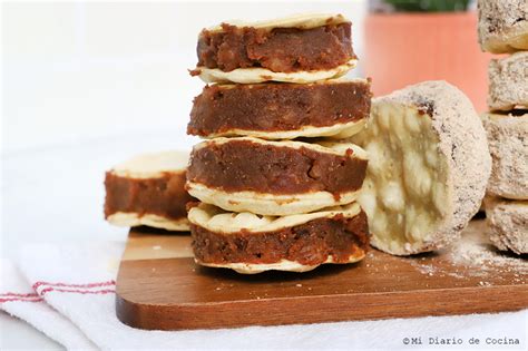 Alfajores con relleno de chancaca