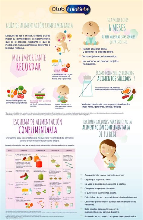 Esquema de introducción de carnes en la alimentación del bebé