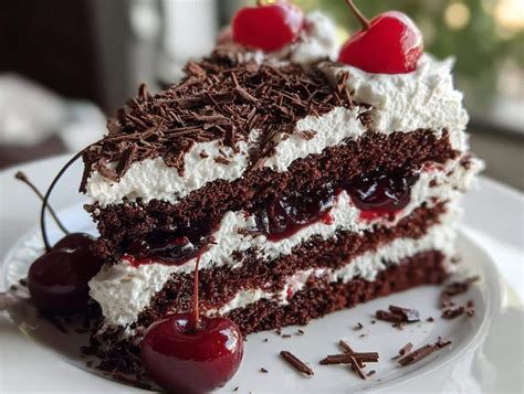 Representación visual de una Torta Selva Negra correctamente envuelta para congelación.