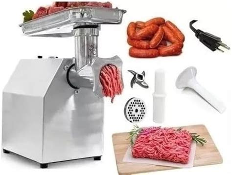 Detalle del potente motor eléctrico de una máquina de moler carne ProChef RY