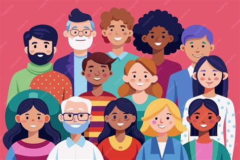 Ilustración: Representación de grupos de personas con distintos niveles de riesgo