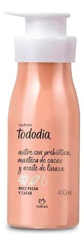 Envase del hidratante corporal Tododia Nuez Pecán y Karité de Natura