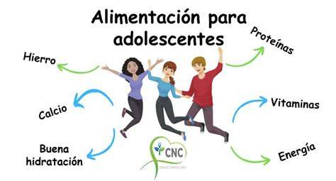 Infografía: Ciclo de crecimiento y necesidades nutricionales en la adolescencia.