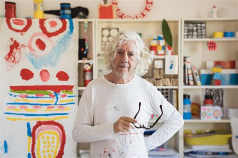 Foto de Hervé Tullet en uno de sus talleres creativos
