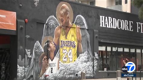 Mural de Kobe Bryant en Los Ángeles