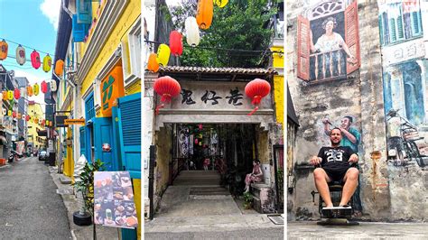 Murales históricos en Kwai Chai Hong, Kuala Lumpur