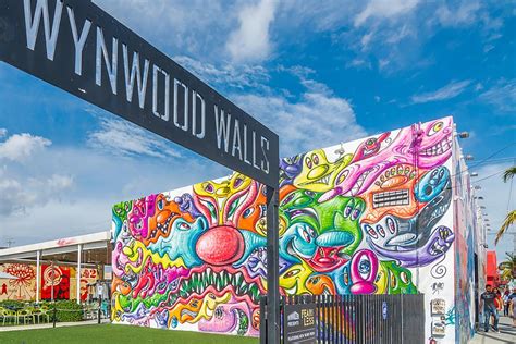Murales coloridos del Wynwood Arts District en Miami