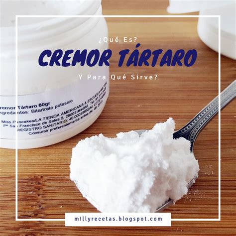 Infografía sobre los ingredientes clave del glaseado real, incluyendo el cremor tártaro