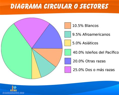 Esquema visual que explica la relación entre los sectores de un gráfico circular y el 100% del conjunto de datos