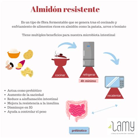 Infografía: Beneficios del almidón resistente