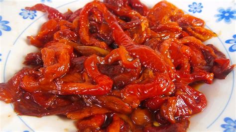 Pimientos morrones asados al horno
