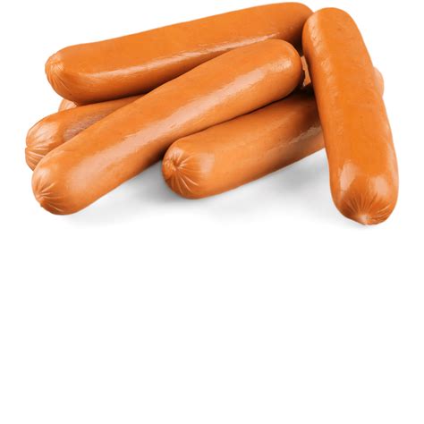 fotografía de varias salchichas cocidas