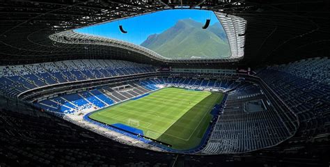 Imagen del estadio BBVA, hogar de los Rayados de Monterrey