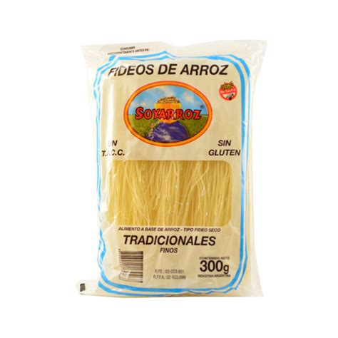 Imagen de los diferentes tipos de fideos Soy Arroz en su empaque
