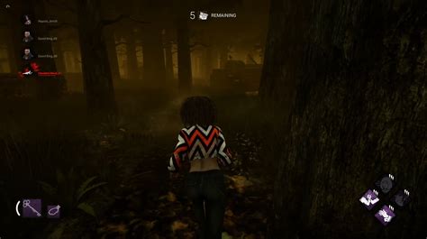 Detalle de la interfaz renovada de Dead by Daylight