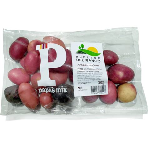 Bolsa de papas chilotas a granel de 1 kg