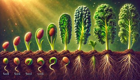 Infografía sobre los rangos de temperatura ideales para la germinación y el desarrollo de la acelga.