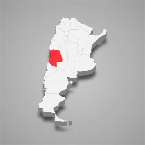 Mapa de Mendoza destacando la ubicación de los locales y plantas de producción de 