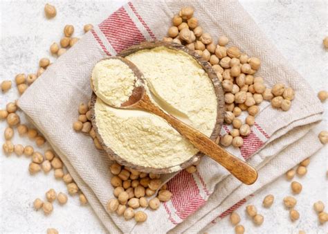Esquema nutricional comparativo de la harina de garbanzos frente a harinas de cereales tradicionales
