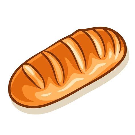 Ilustración de un pan con énfasis en la textura de la corteza y la miga interior.