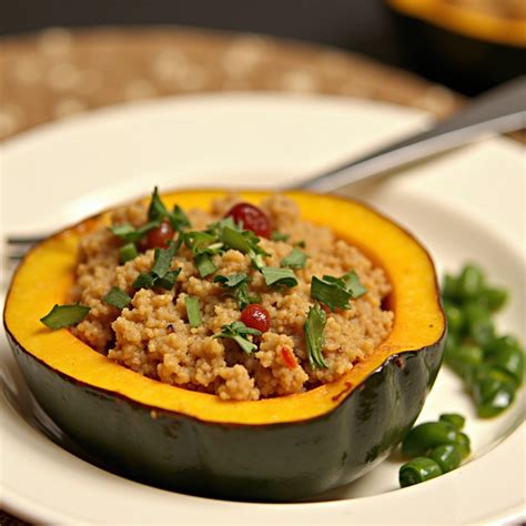 Textura ideal del relleno de calabaza y queso