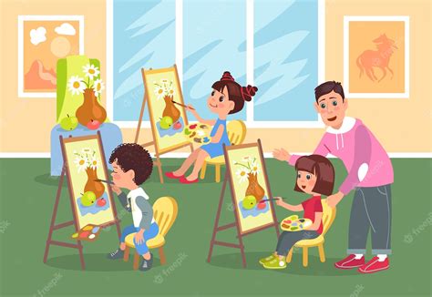 Ilustración de niñas dibujando sobre el tema del exilio, representando la perspectiva infantil de esta experiencia.