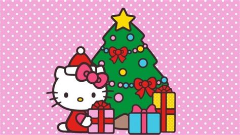 Diseño de empaques navideños de Hello Kitty para chocolate