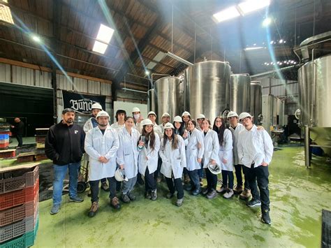 Estudiantes de ingeniería alimentaria realizando una visita técnica en las instalaciones de Rico Alimentos