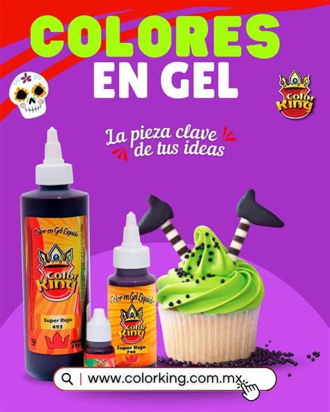 Foto de postres con glaseados y fondant de colores vibrantes