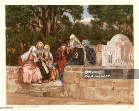 Ilustración de los fariseos y su hipocresía