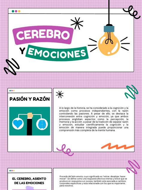 Esquema sobre la interconexión de emoción, sensación y cognición
