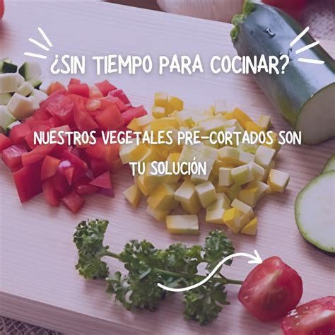 Imagen de los vegetales cortados y listos para cocinar