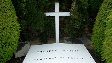 Tumba de Philippe Pétain en la Isla de Yeu