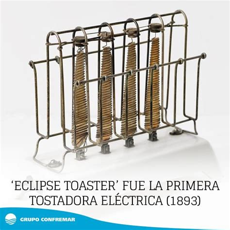 Ilustración histórica de una tostadora eléctrica antigua