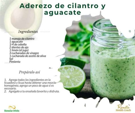 Cóctel vegano con alcachofas, aguacate y cilantro