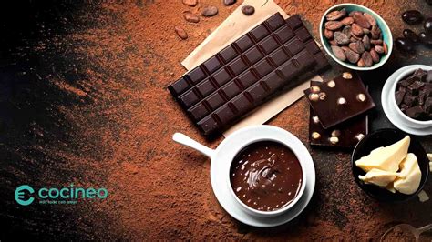 Imágenes de diferentes tipos de chocolates: negro bitter, con leche y blanco, todos sin azúcar.