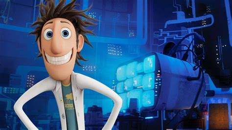 Flint Lockwood utilizando un gadget en el videojuego