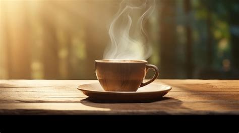 Ilustración de una taza de café humeante con nuez moscada rallada por encima