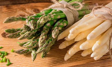 Diferencias entre espárrago blanco y verde